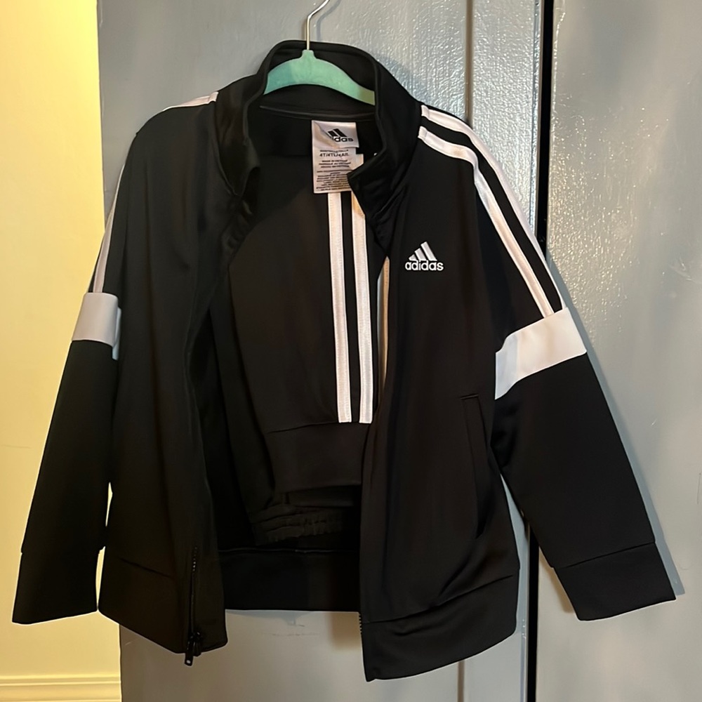 Adidas toddler track suit